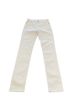 American Eagle White Skinny Jean Mens 30x34 Slim Stretch AEO Flex Neutral Casual